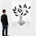 Picture of Black Vase Botanical II _GroupedProduct_Rectangle_Portrait_Canvas_