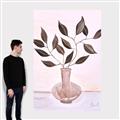 Picture of Copper Vase Botanical II _GroupedProduct_Rectangle_Portrait_Canvas_