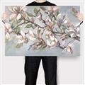 Picture of Pink Mangnolias Branch II _GroupedProduct_Rectangle_Landscape_Canvas_