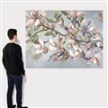 Picture of Pink Mangnolias Branch II _GroupedProduct_Rectangle_Landscape_Canvas_
