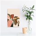 Picture of Color Block Leaves IV _GroupedProduct_Rectangle_Portrait_Canvas_
