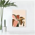 Picture of Color Block Leaves IV _GroupedProduct_Rectangle_Portrait_Canvas_