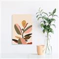 Picture of Color Block Leaves VI _GroupedProduct_Rectangle_Portrait_Canvas_