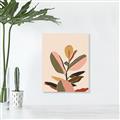 Picture of Color Block Leaves VI _GroupedProduct_Rectangle_Portrait_Canvas_