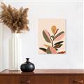 Picture of Color Block Leaves VI _GroupedProduct_Rectangle_Portrait_Canvas_