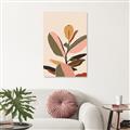 Picture of Color Block Leaves VI _GroupedProduct_Rectangle_Portrait_Canvas_