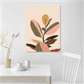 Picture of Color Block Leaves VI _GroupedProduct_Rectangle_Portrait_Canvas_