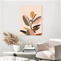 Picture of Color Block Leaves VI _GroupedProduct_Rectangle_Portrait_Canvas_