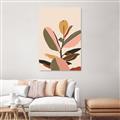 Picture of Color Block Leaves VI _GroupedProduct_Rectangle_Portrait_Canvas_
