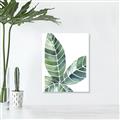 Picture of Tropical Leaf IV _GroupedProduct_Rectangle_Portrait_Canvas_