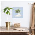 Picture of Plant Shoe Blue I _GroupedProduct_Square_Canvas_