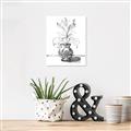 Picture of Hand Drawn Vase _GroupedProduct_Rectangle_Portrait_Canvas_