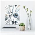 Picture of Dainty Bloom Gray I  _GroupedProduct_Rectangle_Portrait_Canvas_