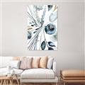 Picture of Dainty Bloom Gray I  _GroupedProduct_Rectangle_Portrait_Canvas_