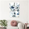 Picture of Dainty Bloom Gray II  _GroupedProduct_Rectangle_Portrait_Canvas_