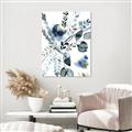 Picture of Dainty Bloom Gray II  _GroupedProduct_Rectangle_Portrait_Canvas_