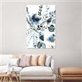 Picture of Dainty Bloom Gray II  _GroupedProduct_Rectangle_Portrait_Canvas_
