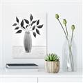 Picture of Black Vase Botanical I _GroupedProduct_Rectangle_Portrait_Canvas_