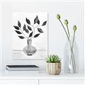 Picture of Black Vase Botanical II _GroupedProduct_Rectangle_Portrait_Canvas_