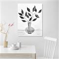 Picture of Black Vase Botanical II _GroupedProduct_Rectangle_Portrait_Canvas_