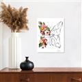 Picture of Floral Butterfly I _GroupedProduct_Rectangle_Portrait_Canvas_