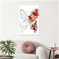 Picture of Floral Butterfly II _GroupedProduct_Rectangle_Portrait_Canvas_