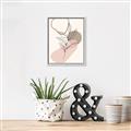 Picture of Mid Century Botanical I  _GroupedProduct_Rectangle_Portrait_Canvas_Framed_