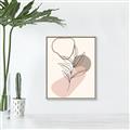 Picture of Mid Century Botanical I  _GroupedProduct_Rectangle_Portrait_Canvas_Framed_