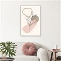 Picture of Mid Century Botanical I  _GroupedProduct_Rectangle_Portrait_Canvas_Framed_