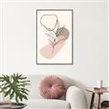 Picture of Mid Century Botanical I  _GroupedProduct_Rectangle_Portrait_Canvas_Framed_