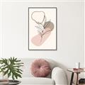 Picture of Mid Century Botanical I  _GroupedProduct_Rectangle_Portrait_Canvas_Framed_