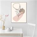 Picture of Mid Century Botanical I  _GroupedProduct_Rectangle_Portrait_Canvas_Framed_