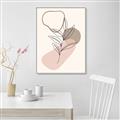 Picture of Mid Century Botanical I  _GroupedProduct_Rectangle_Portrait_Canvas_Framed_