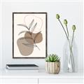 Picture of Mid Century Botanical II _GroupedProduct_Rectangle_Portrait_Canvas_Framed_