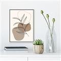 Picture of Mid Century Botanical II _GroupedProduct_Rectangle_Portrait_Canvas_Framed_