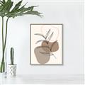 Picture of Mid Century Botanical II _GroupedProduct_Rectangle_Portrait_Canvas_Framed_