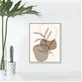 Picture of Mid Century Botanical II _GroupedProduct_Rectangle_Portrait_Canvas_Framed_