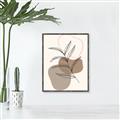 Picture of Mid Century Botanical II _GroupedProduct_Rectangle_Portrait_Canvas_Framed_