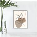 Picture of Mid Century Botanical II _GroupedProduct_Rectangle_Portrait_Canvas_Framed_