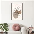 Picture of Mid Century Botanical II _GroupedProduct_Rectangle_Portrait_Canvas_Framed_