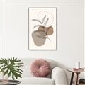 Picture of Mid Century Botanical II _GroupedProduct_Rectangle_Portrait_Canvas_Framed_