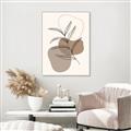 Picture of Mid Century Botanical II _GroupedProduct_Rectangle_Portrait_Canvas_Framed_