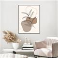 Picture of Mid Century Botanical II _GroupedProduct_Rectangle_Portrait_Canvas_Framed_