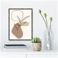 Picture of Mid Century Botanical III _GroupedProduct_Rectangle_Portrait_Canvas_Framed_
