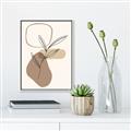 Picture of Mid Century Botanical III _GroupedProduct_Rectangle_Portrait_Canvas_Framed_