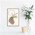 Picture of Mid Century Botanical III _GroupedProduct_Rectangle_Portrait_Canvas_Framed_