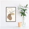 Picture of Mid Century Botanical III _GroupedProduct_Rectangle_Portrait_Canvas_Framed_