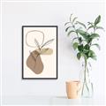 Picture of Mid Century Botanical III _GroupedProduct_Rectangle_Portrait_Canvas_Framed_