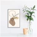 Picture of Mid Century Botanical III _GroupedProduct_Rectangle_Portrait_Canvas_Framed_