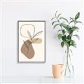 Picture of Mid Century Botanical III _GroupedProduct_Rectangle_Portrait_Canvas_Framed_